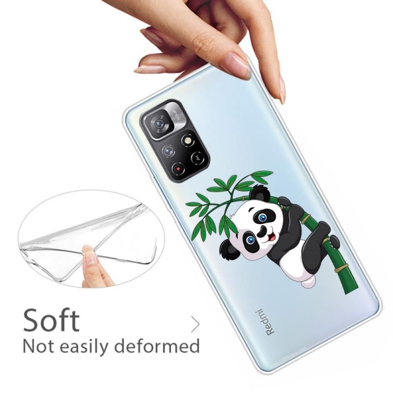 Cover Xiaomi Redmi Note 11 / Poco M4 Pro 5g Panda På Bambus