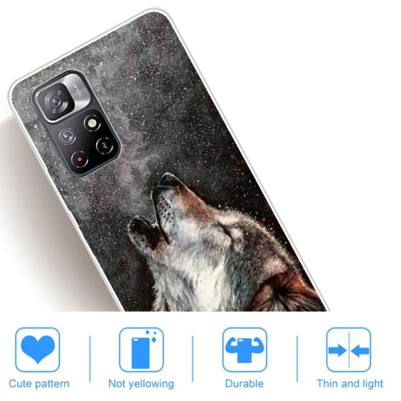 Cover Xiaomi Redmi Note 11 / Poco M4 Pro 5g Sublime Wolf