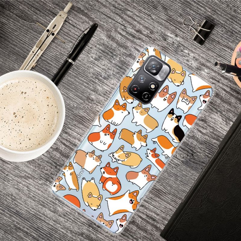 Cover Xiaomi Redmi Note 11 / Poco M4 Pro 5g Telefon Etui Flere Hunde