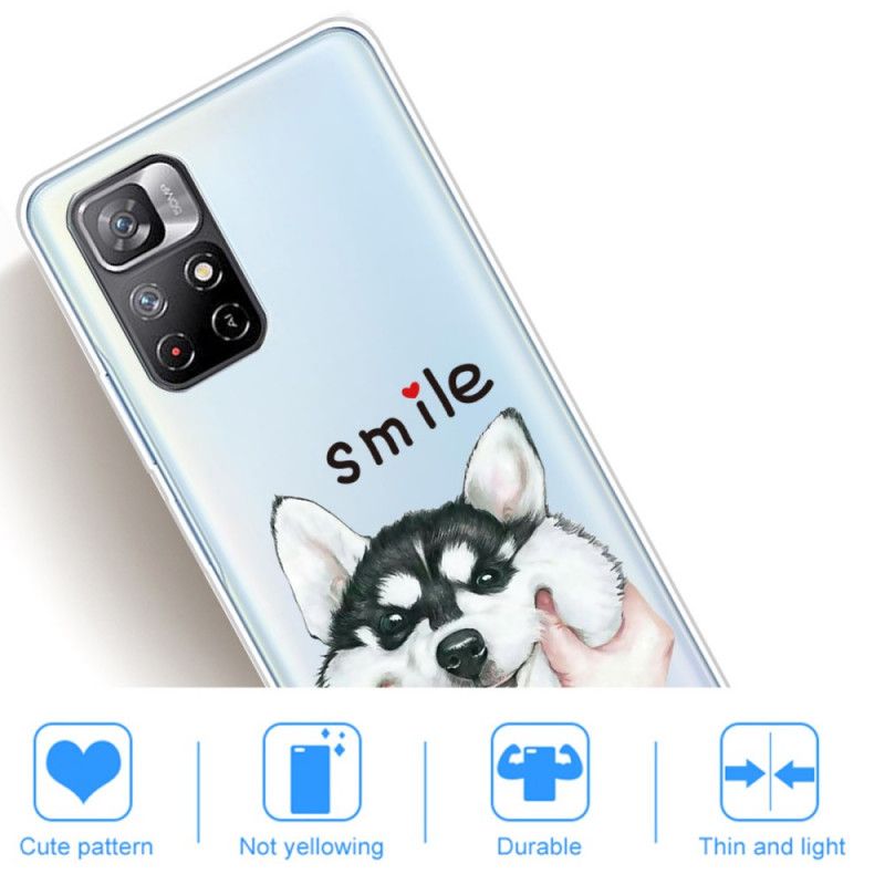 Cover Xiaomi Redmi Note 11 / Poco M4 Pro 5g Telefon Etui Smil