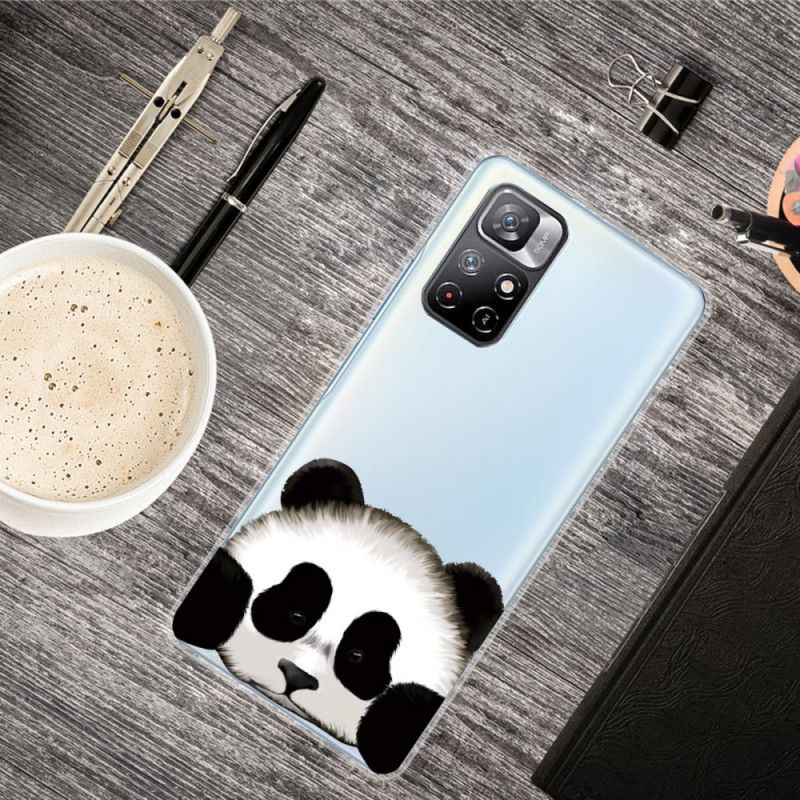 Cover Xiaomi Redmi Note 11 / Poco M4 Pro 5g Transparent Panda