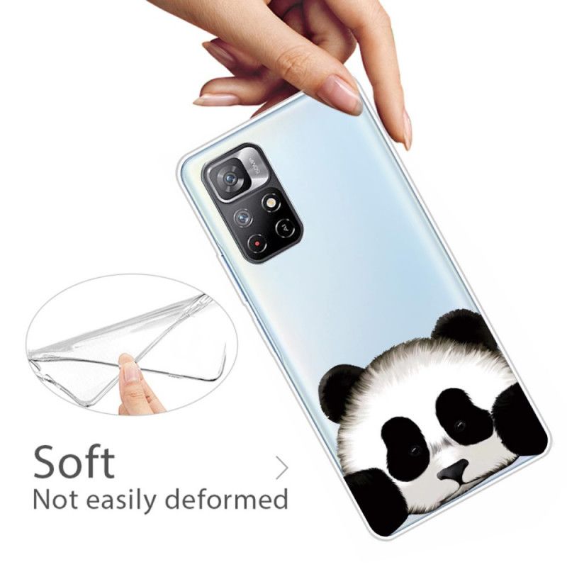 Cover Xiaomi Redmi Note 11 / Poco M4 Pro 5g Transparent Panda