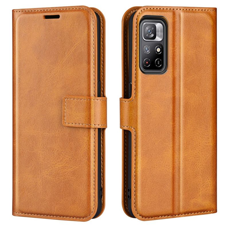 Flip Cover Til Xiaomi Redmi Note 11 / Poco M4 Pro 5g Kunstlæder Design Plus