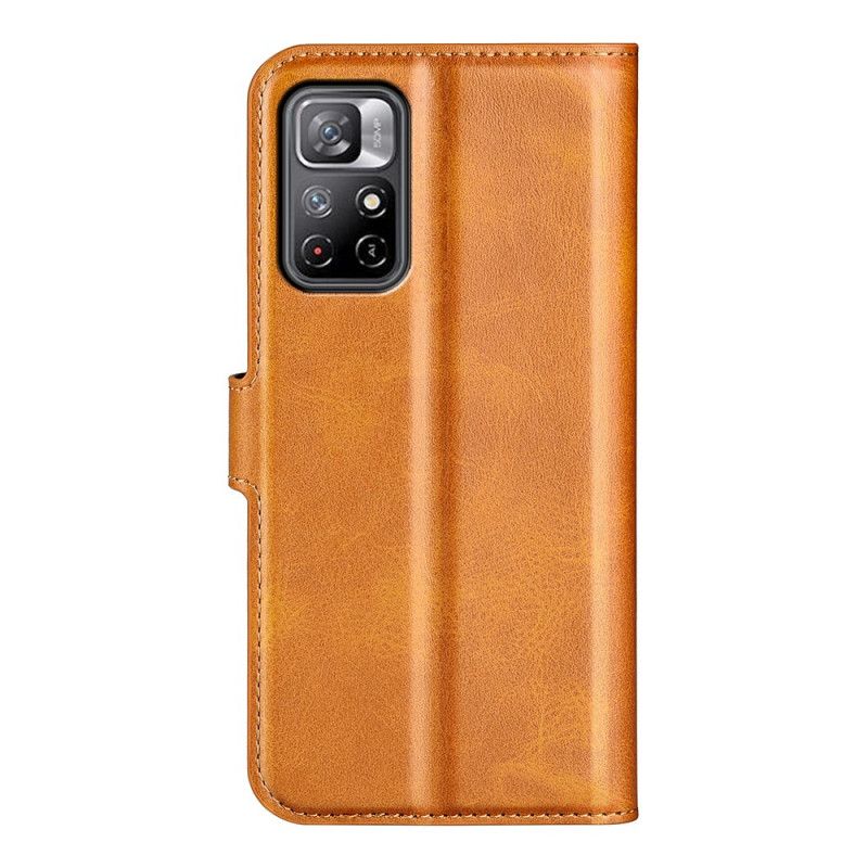 Flip Cover Til Xiaomi Redmi Note 11 / Poco M4 Pro 5g Kunstlæder Design Plus