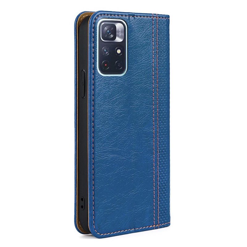 Flip Cover Til Xiaomi Redmi Note 11 / Poco M4 Pro 5g Vintage Læderstil