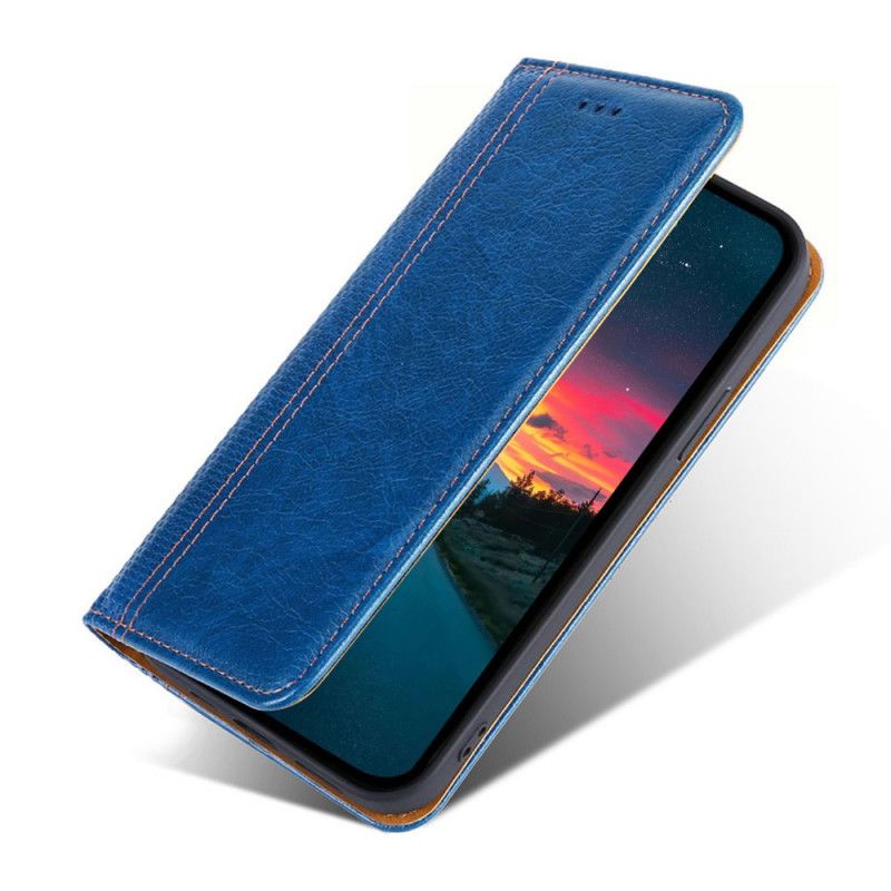 Flip Cover Til Xiaomi Redmi Note 11 / Poco M4 Pro 5g Vintage Læderstil