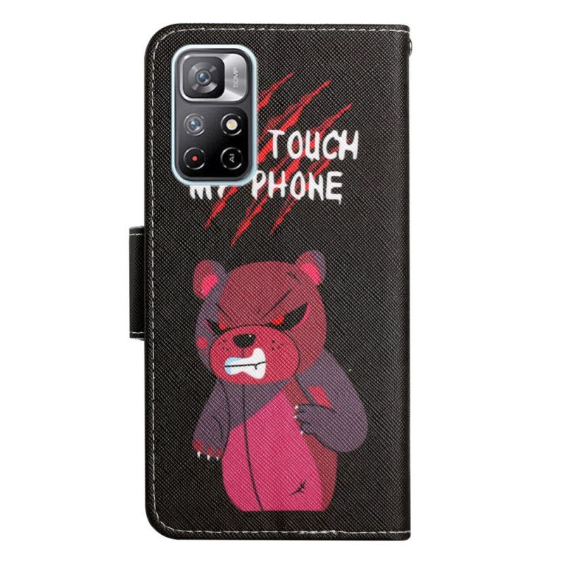 Flip Cover Xiaomi Redmi Note 11 / Poco M4 Pro 5g Bear Rør Ikke Ved Min Telefon