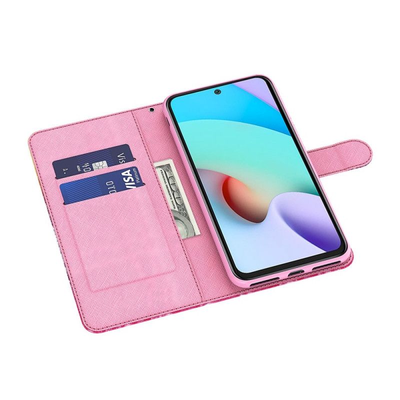 Flip Cover Xiaomi Redmi Note 11 / Poco M4 Pro 5g Blå Sommerfugle