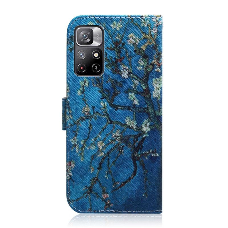 Flip Cover Xiaomi Redmi Note 11 / Poco M4 Pro 5g Blomstrende Trægren