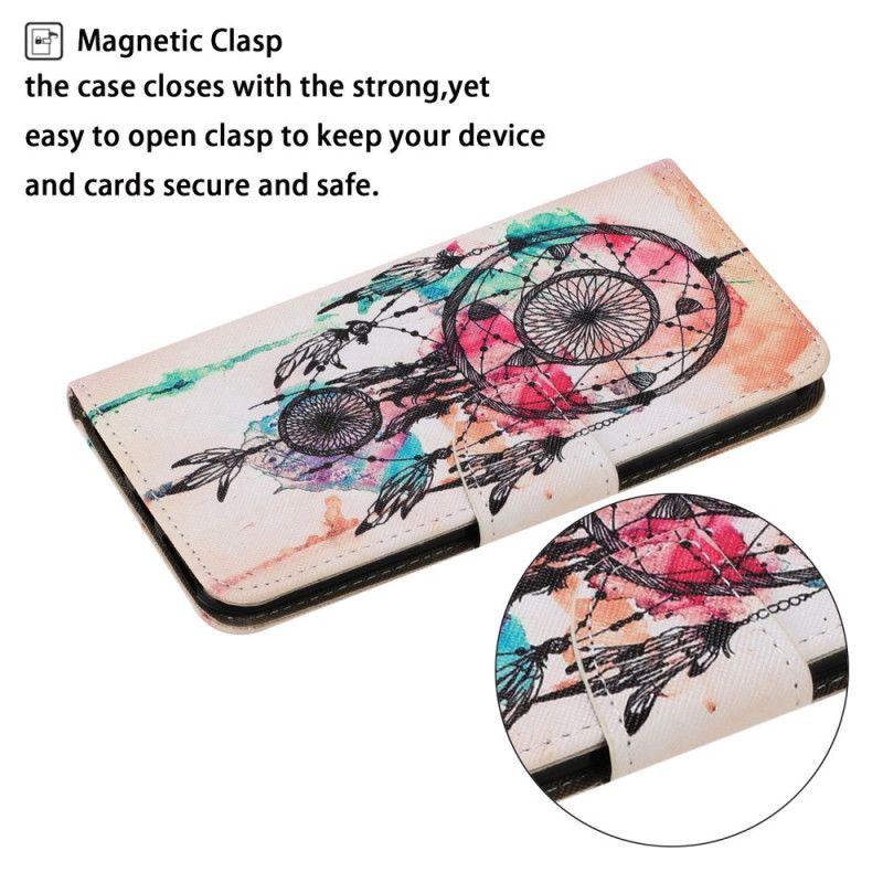 Flip Cover Xiaomi Redmi Note 11 / Poco M4 Pro 5g Dream Catcher Aquarel