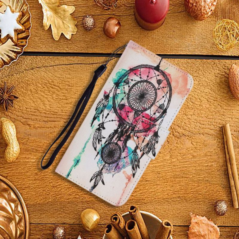 Flip Cover Xiaomi Redmi Note 11 / Poco M4 Pro 5g Dream Catcher Aquarel