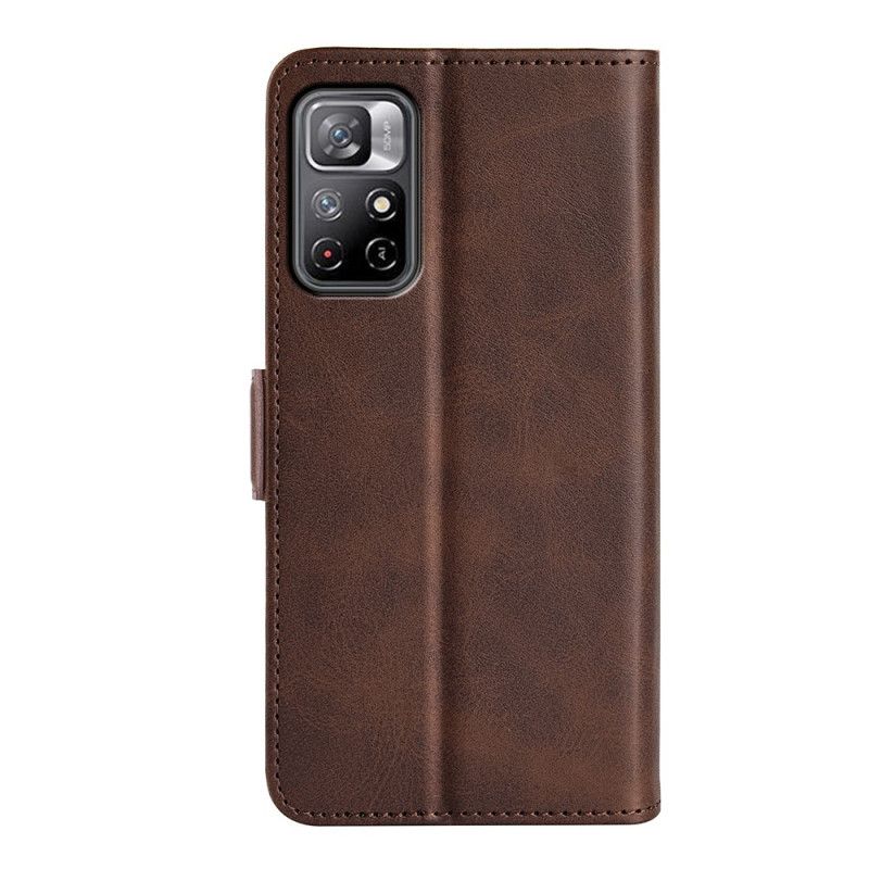 Flip Cover Xiaomi Redmi Note 11 / Poco M4 Pro 5g Klassisk Dobbeltklap