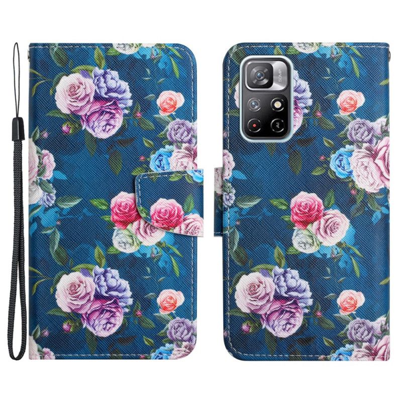 Flip Cover Xiaomi Redmi Note 11 / Poco M4 Pro 5g Liberty Royal Flowers