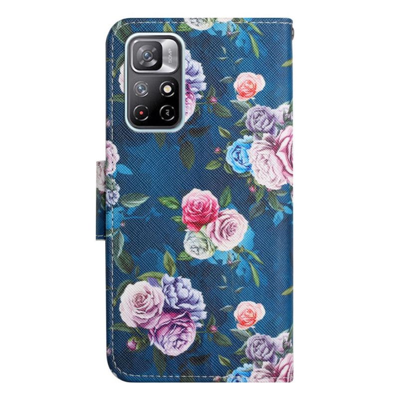 Flip Cover Xiaomi Redmi Note 11 / Poco M4 Pro 5g Liberty Royal Flowers