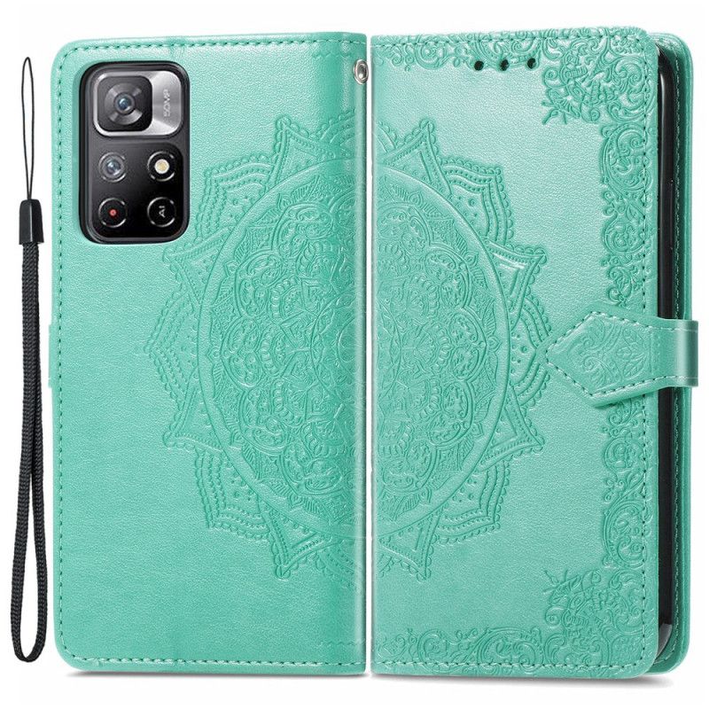 Flip Cover Xiaomi Redmi Note 11 / Poco M4 Pro 5g Mandala Middelalder