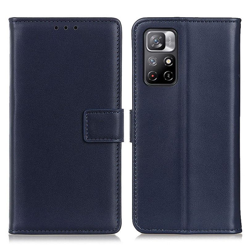 Flip Cover Xiaomi Redmi Note 11 / Poco M4 Pro 5g Prangende Imiteret Læder