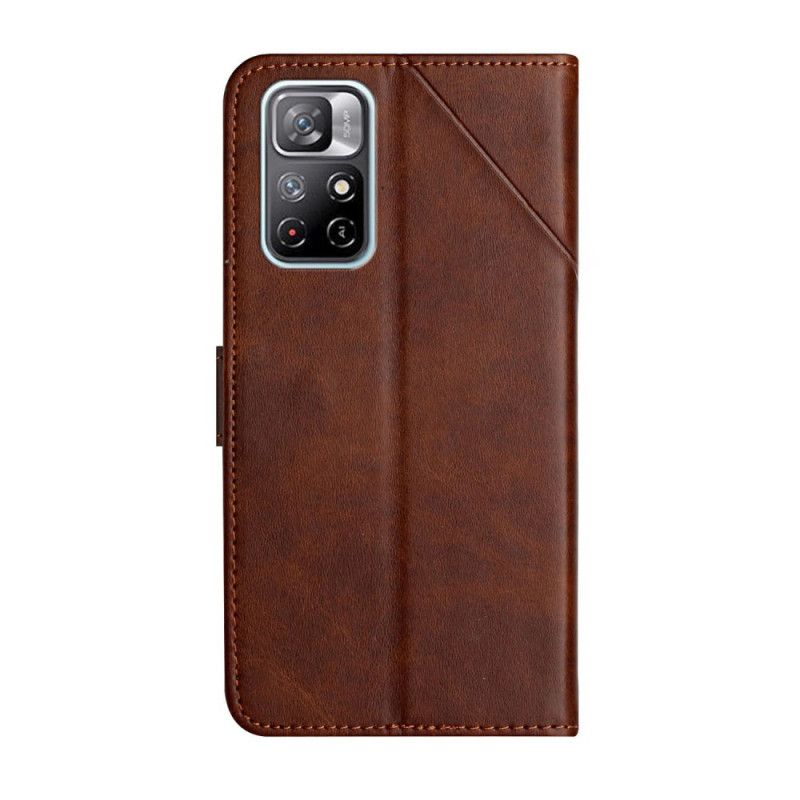 Flip Cover Xiaomi Redmi Note 11 / Poco M4 Pro 5g Style Læder Geo X Design