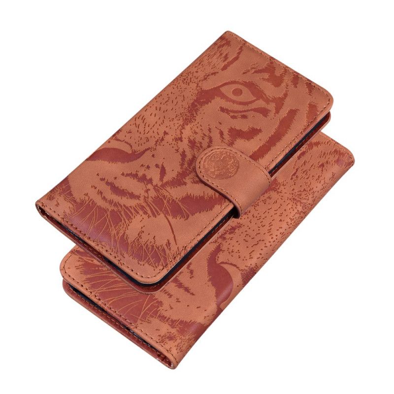 Flip Cover Xiaomi Redmi Note 11 / Poco M4 Pro 5g Tiger Face Print