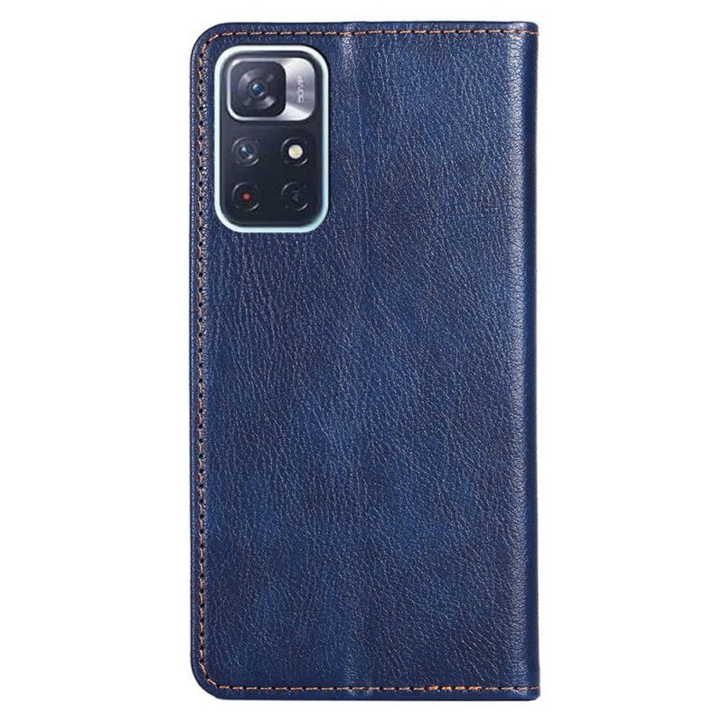 Flip Cover Xiaomi Redmi Note 11 / Poco M4 Pro 5g Vintage Læderstil