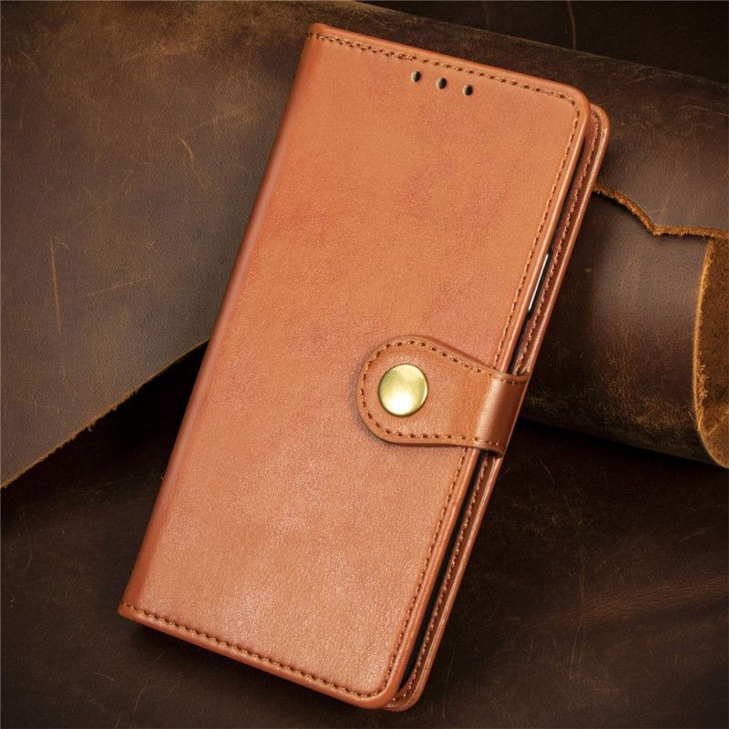 Læder Cover Xiaomi Redmi Note 11 / Poco M4 Pro 5g Telefon Etui Kunstlæder Og Vintage Lås