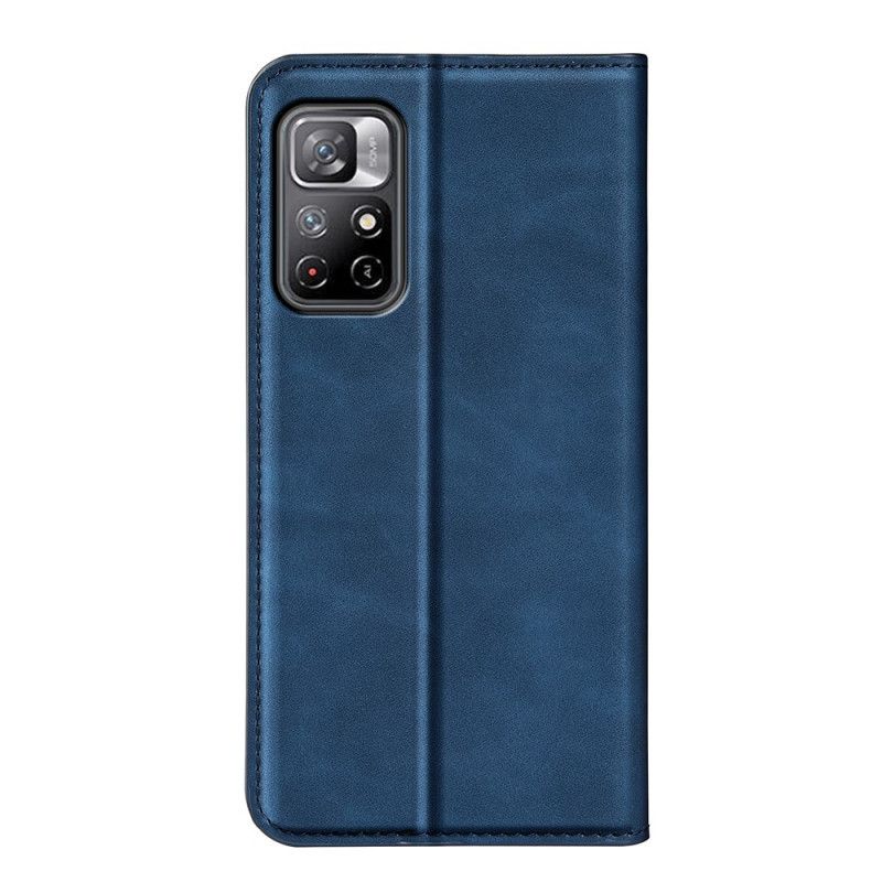 Læder Cover Xiaomi Redmi Note 11 / Poco M4 Pro 5g Telefon Etui Skin-touch