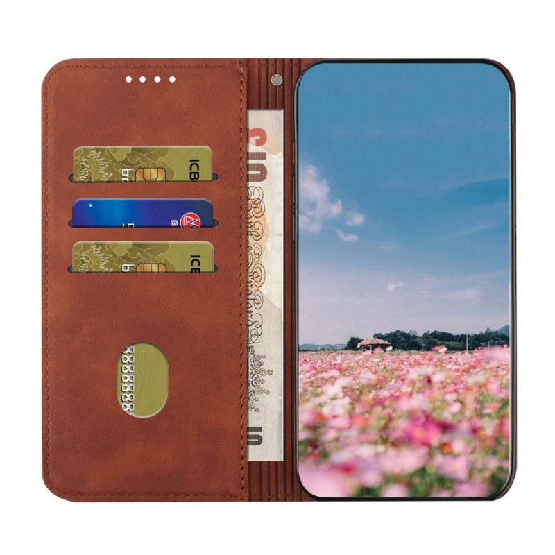 Læder Cover Xiaomi Redmi Note 11 / Poco M4 Pro 5g Telefon Etui Style Læder S-design