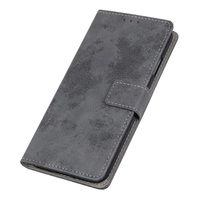 Læder Cover Xiaomi Redmi Note 11 / Poco M4 Pro 5g Vintage Lædereffekt