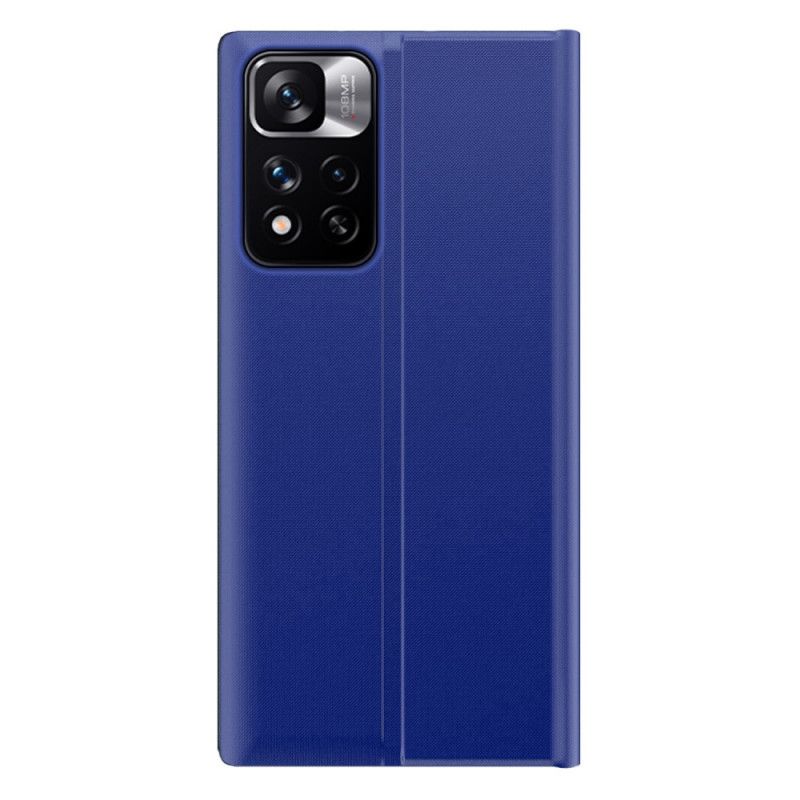 Se Cover Xiaomi Redmi Note 11 / Poco M4 Pro 5g Tekstureret Kunstlæder