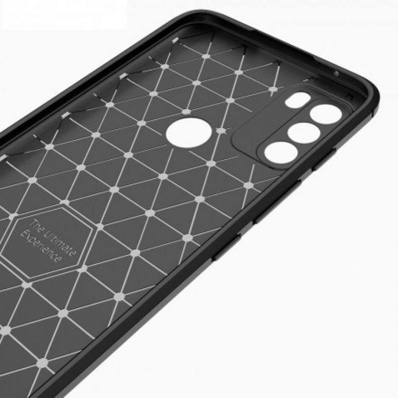 Cover Moto G50 Telefon Etui Børstet Kulfiber