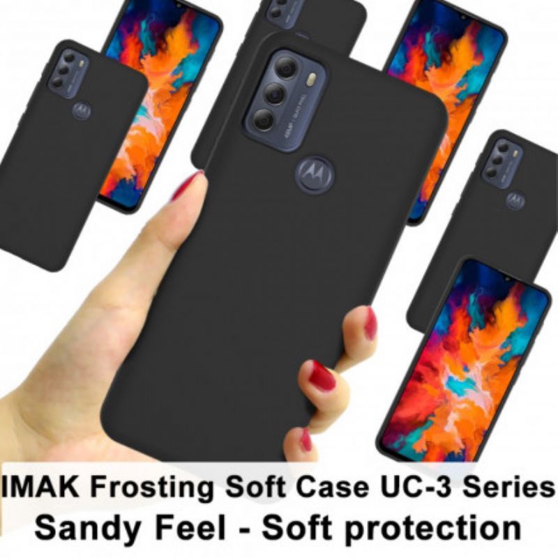 Cover Moto G50 Telefon Etui Uc-3 Series Silikonemåtte Imak