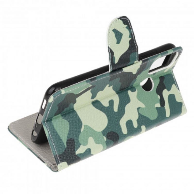 Flip Cover Moto G50 Militær Camouflage