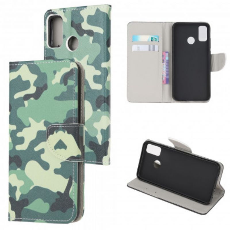 Flip Cover Moto G50 Militær Camouflage