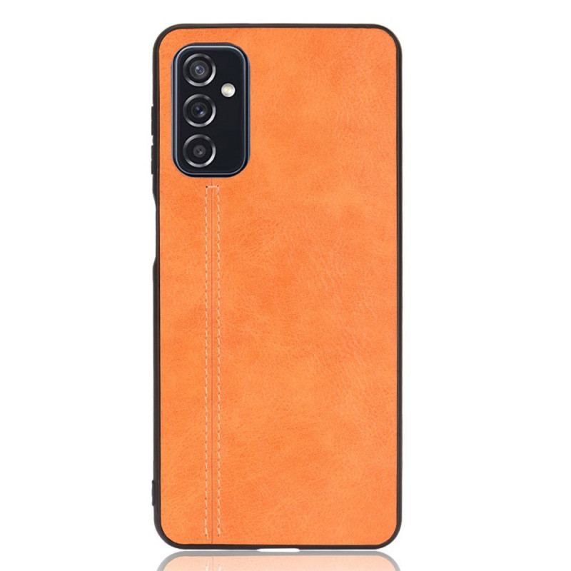 Cover Samsung Galaxy M52 5G Kunstlæder Med Piping