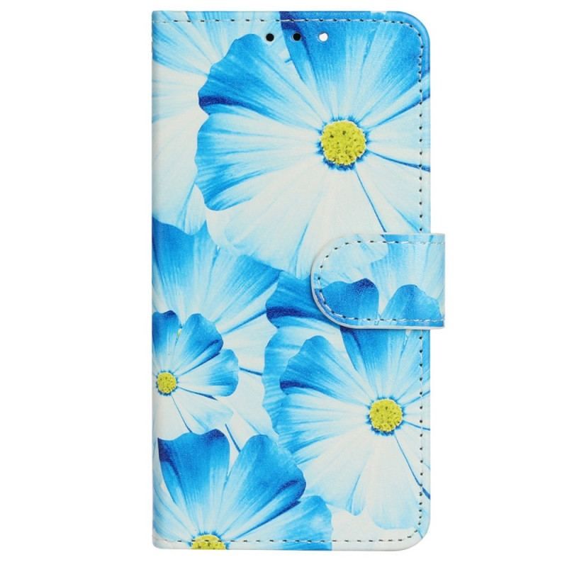 Flip Cover iPhone 14 Blomster