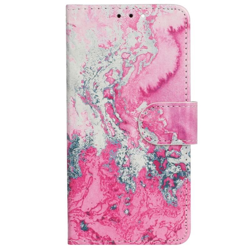 Flip Cover iPhone 14 Marmor