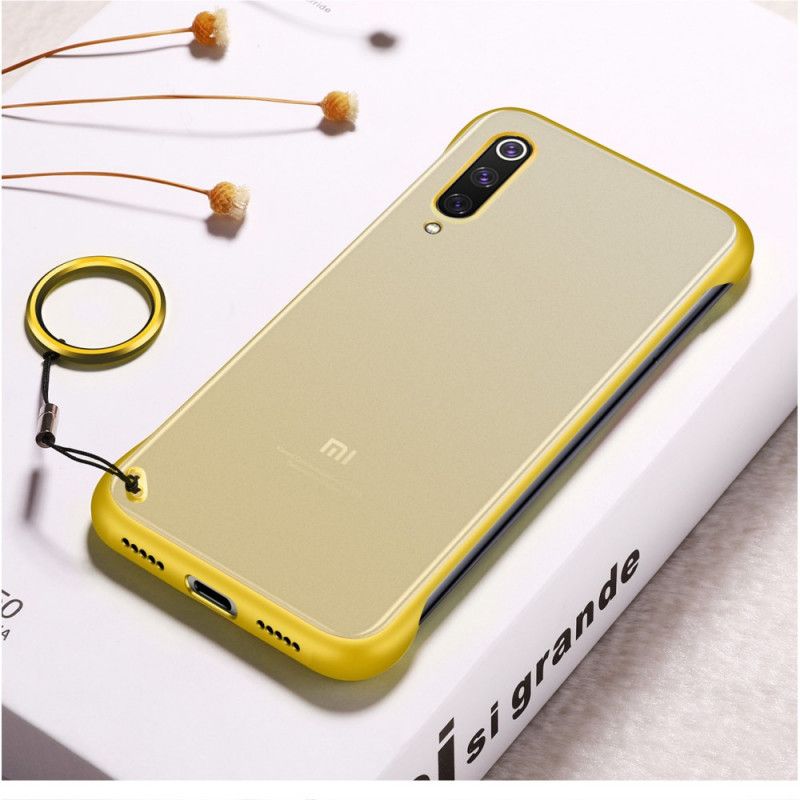 Cover Xiaomi Mi 9 SE Sort Silikone Og Aftagelig Ring Original