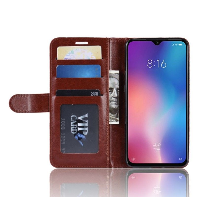 Flip Cover Læder Xiaomi Mi 9 SE Sort Ultra Kunstlæder