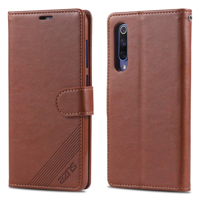 Flip Cover Xiaomi Mi 9 SE Sort Mobilcover Luksus Azns