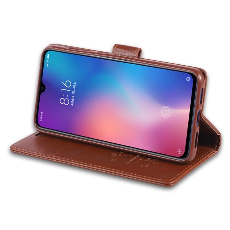 Flip Cover Xiaomi Mi 9 SE Sort Mobilcover Luksus Azns