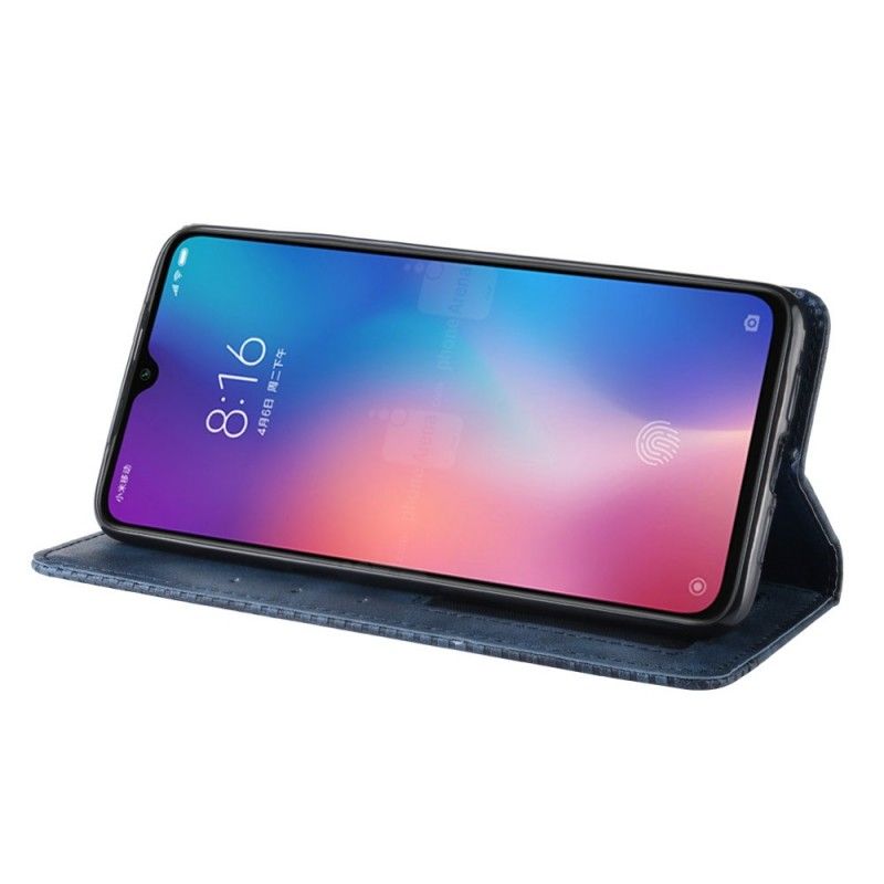 Læder Cover for Xiaomi Mi 9 SE Sort Mat Læder Effekt