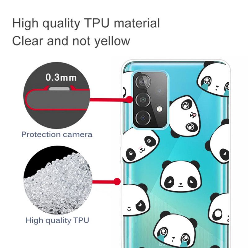 Cover for Samsung Galaxy A32 5G Sentimentale Pandaer