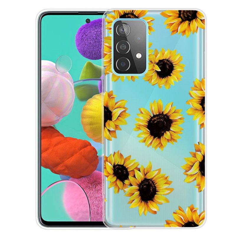 Cover for Samsung Galaxy A32 5G Solsikker