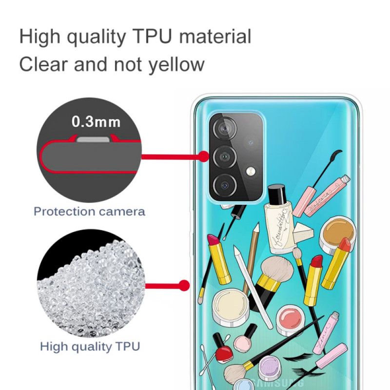 Cover for Samsung Galaxy A32 5G Top Makeup