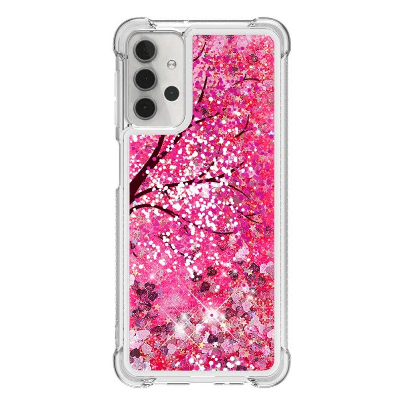 Cover Samsung Galaxy A32 5G Glitter Træ