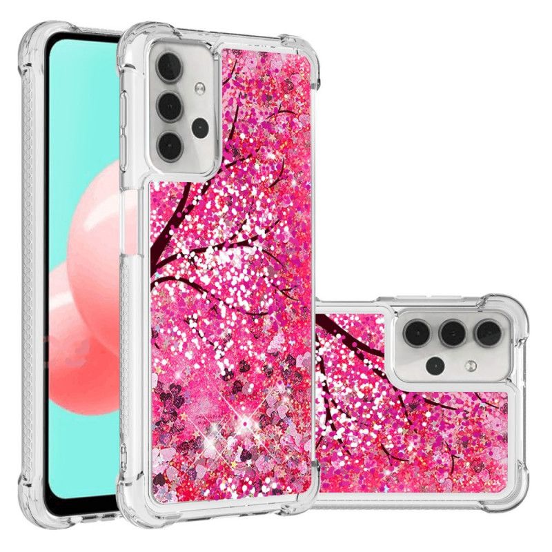 Cover Samsung Galaxy A32 5G Glitter Træ