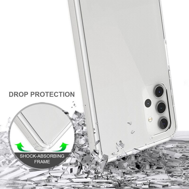 Cover Samsung Galaxy A32 5G Mobilcover Gennemsigtig Hybrid