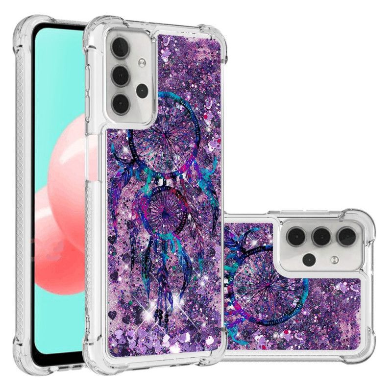 Cover Samsung Galaxy A32 5G Mobilcover Glitter Drømmefanger