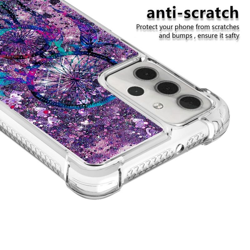 Cover Samsung Galaxy A32 5G Mobilcover Glitter Drømmefanger