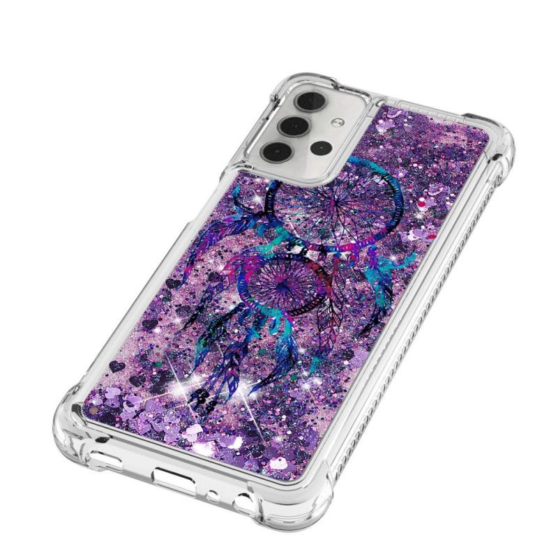 Cover Samsung Galaxy A32 5G Mobilcover Glitter Drømmefanger