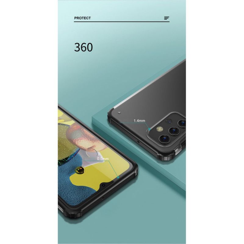 Cover Samsung Galaxy A32 5G Sort Rustning Serie